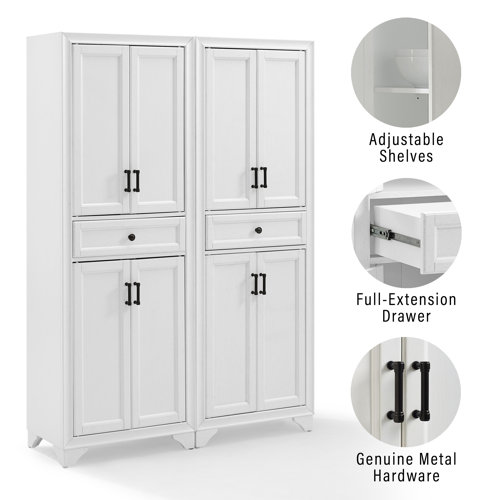 Andover Mills™ Jesse 67.75'' Kitchen Pantry & Reviews Wayfair